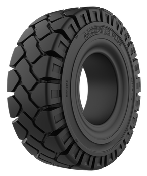 Opona do wózka widłowego pełna 15X4 1/2 - 8 (125/75 - 8) Czarna STANDARD ACHIEVER PLUS